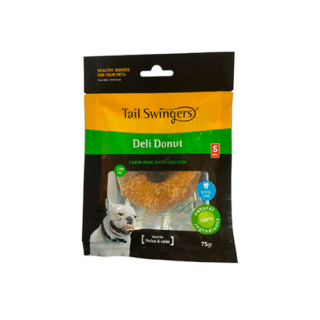 Tailswingers Deli Donut Chew Ring with Chicken 8cm