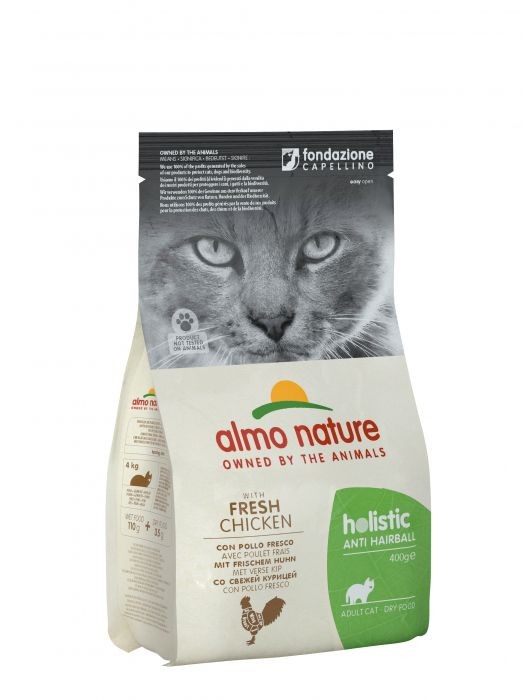 ALMO NATURE – FUNCTIONAL ANTI-HAIRBALL CHICKEN & RICE