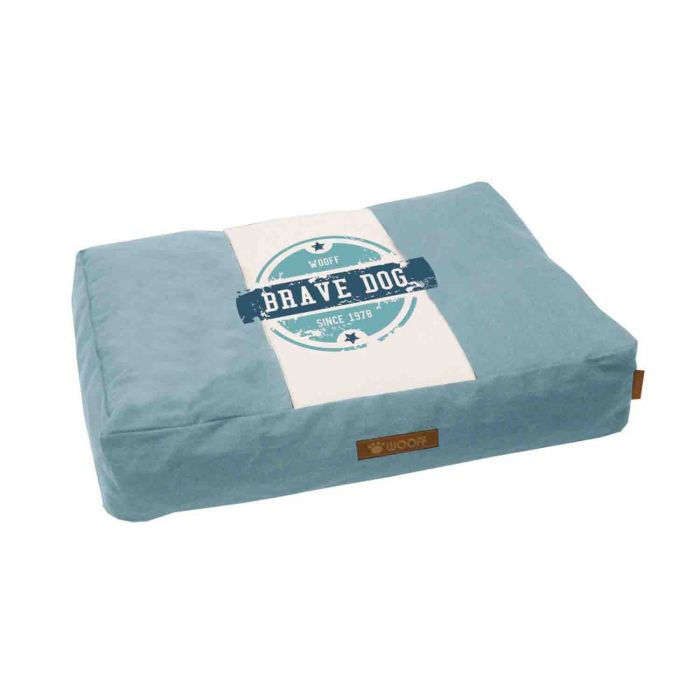 WOOFF - BOX BRAVE DOG MEDIUM SOFT BLUE