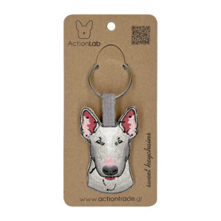 Bull Terrier Keyring