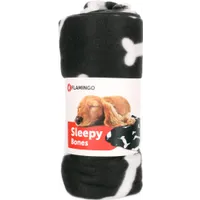 DOG BLANKET 150X130CM BLACK