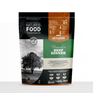 Natures’s Food Beef Dinner (Patties)