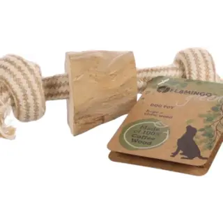 DT WODD JAVA 1 BLOCK + ROPE BROWN S