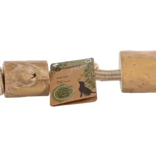 DT WOOD JAVA 2 BLOCKS + ROPE BROWN M