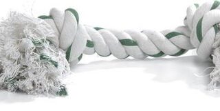 FLOSSY TOY WH/GR MINT SMALL CA125GR