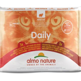ALMO NATURE - CHIC & B EEF/CHIC & DUCK 6X70GR