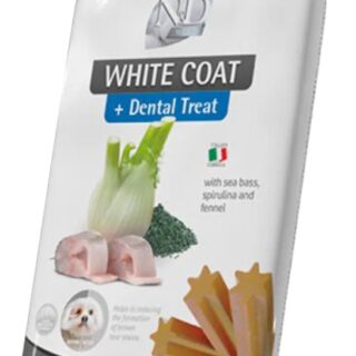 Farmina N&D White Mini Adult Dog Treat with sea bass, spirulina and fennel 60g / 7 dental treat
