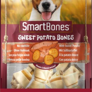 Smart Bone Mini Sweet Potatoe  Bones 8pcs/Box