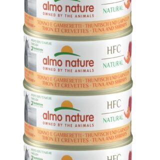 ALMO NATURE - HFC MEGA TUNA&SHRIMPS 6X70GR