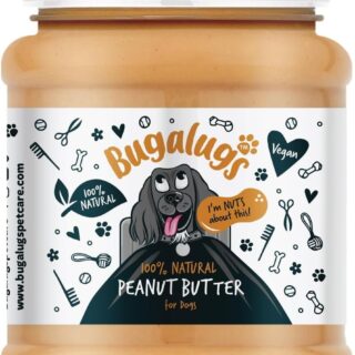 BUGALUGS PEANUT BUTTER (100% Natural) 340g