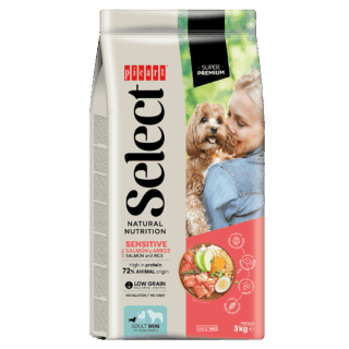 Picart Select Adult Mini Sensitive With Extra Salmon And Rice