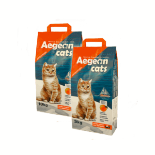 AEGEAN CAT LITTER ORANGE