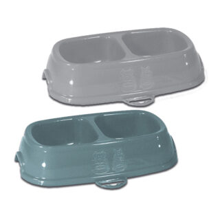 Stefanplast Break 13 Bowl with Feet-Gray/Blue