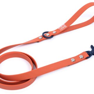 Unicord Leash Peach/ blue Navy