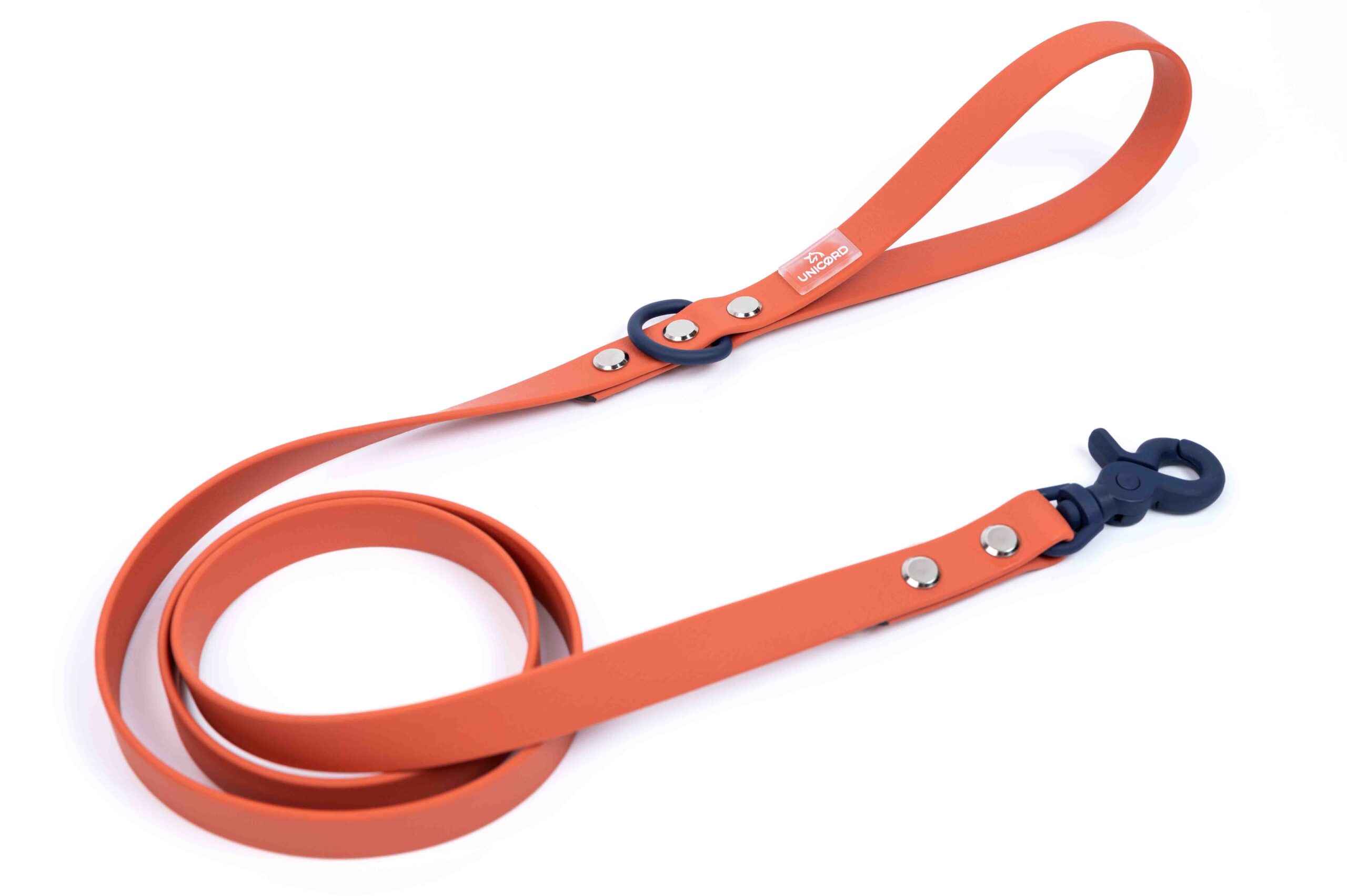 Unicord Leash Peach/ blue Navy
