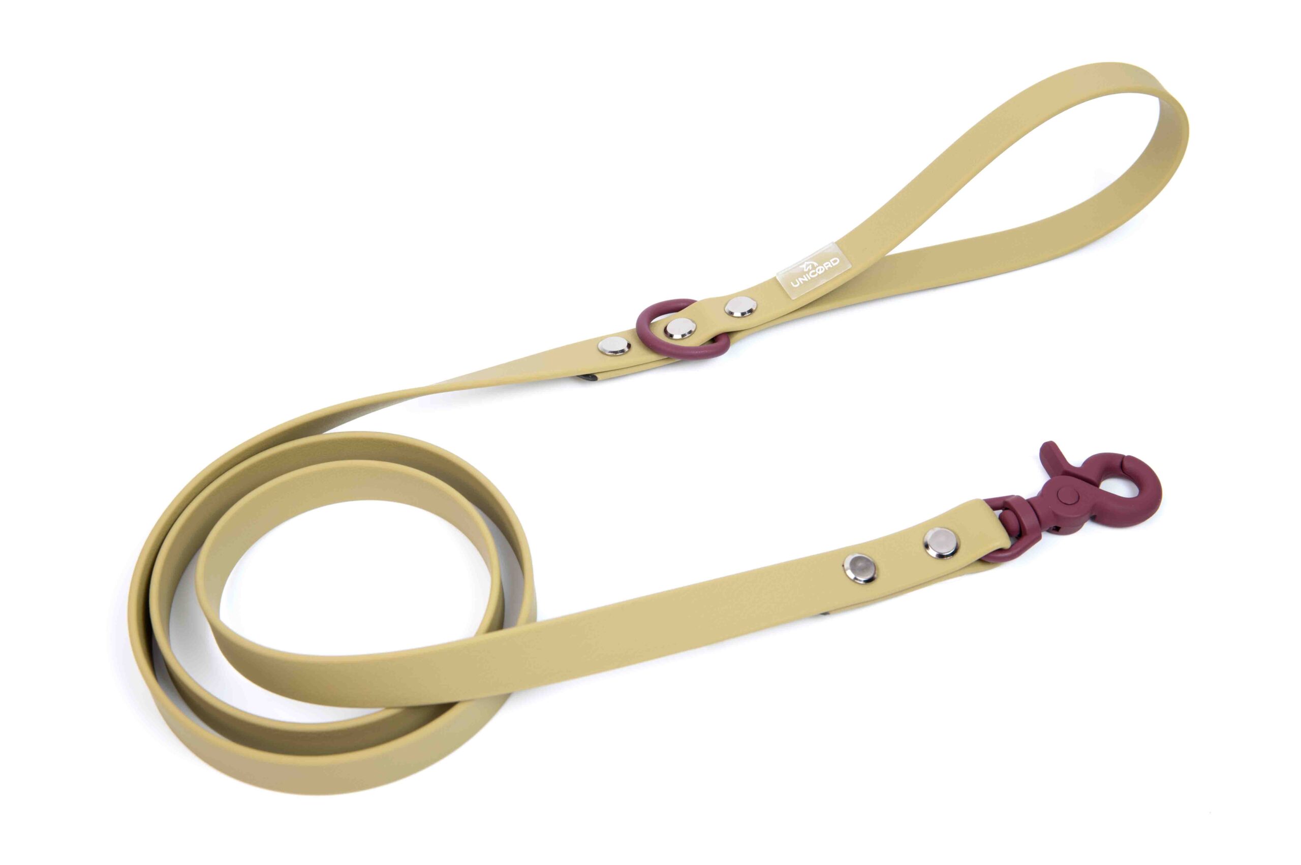 Unicord Leash Olive/Bordeaux