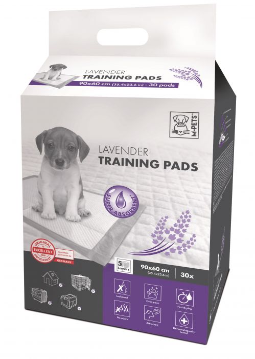 M-PETS - LAVENDER PADS 60X90 30PCS