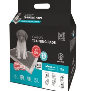M-PETS - CARBON TRAINING PADS 60X60 15PCS