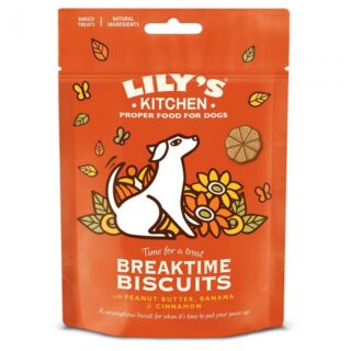 LILY'S KITCHEN - DOG ORGANIC BREAKTIME BISCUITS 80GR
