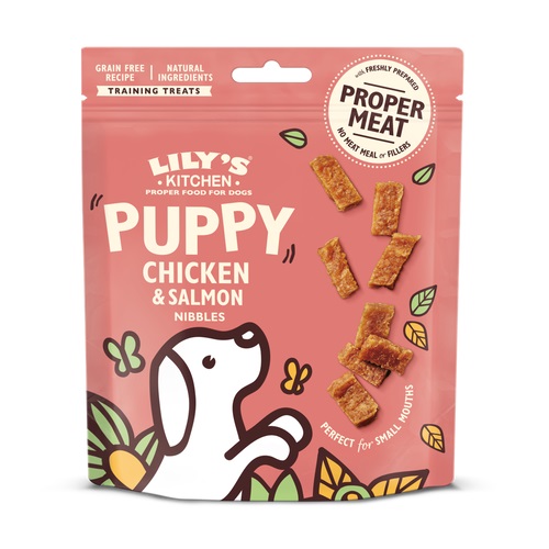 LILY'S KITCHEN - CHICKEN & SALMON NIBBLES 70GR