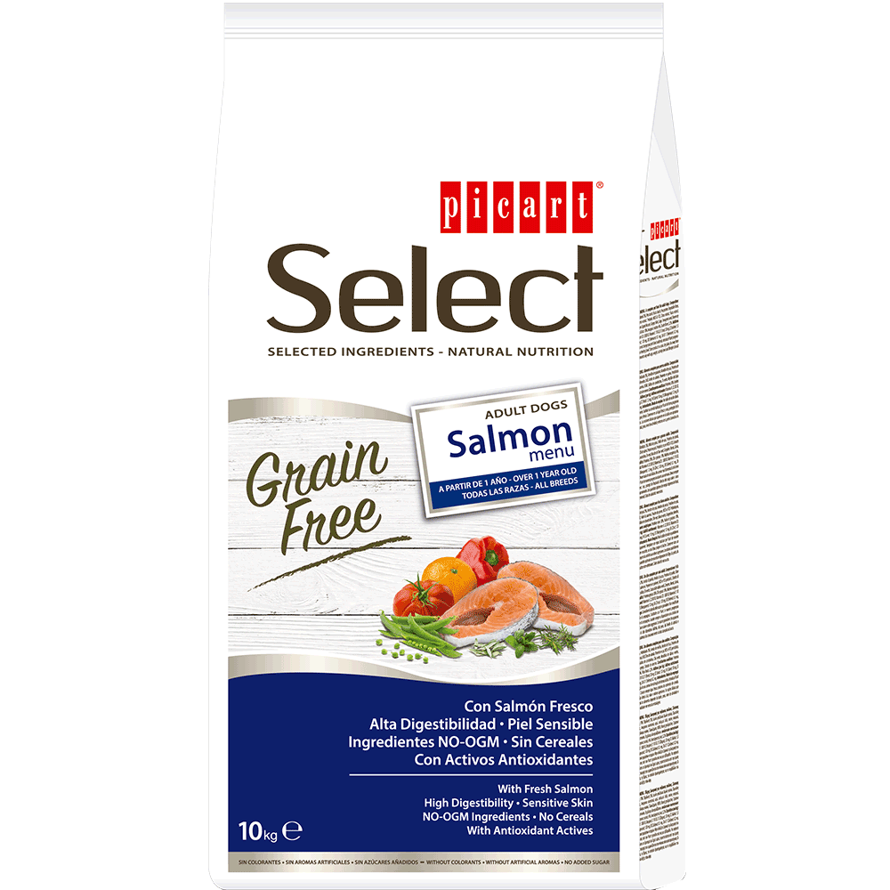 Petfood Dogs Without Cereals Salmon Menu