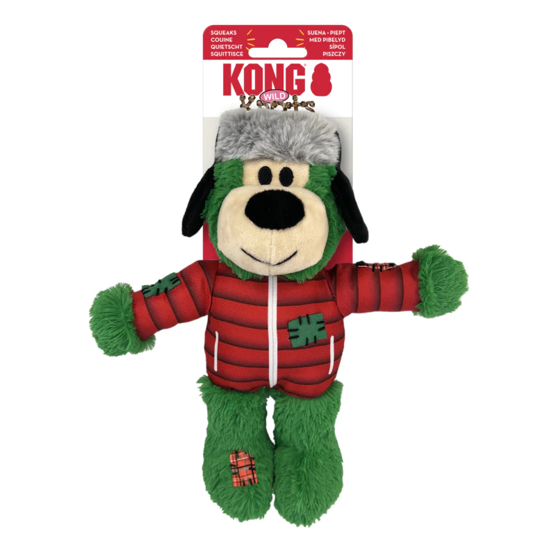 Kong Holiday wild Knots Bear Assorted