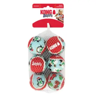 holiday squeakair balls 6pcs  md