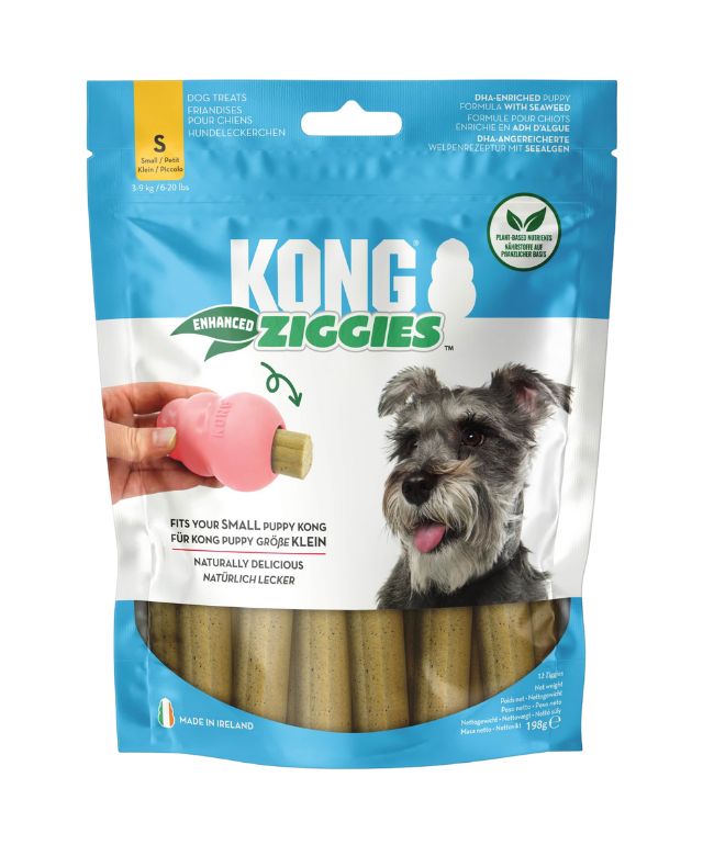 Kong Ziggies Enhanced Puppy Sm 198g