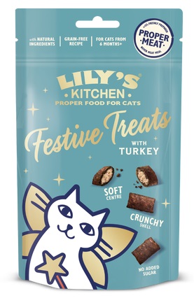 LILY'S KITCEN - CAT FESTIVE TURKEY TR. 60gr