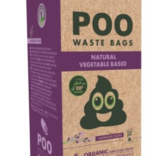 M-PETS - 120 COUNT ORGANIC LAVENDER SCENTED POO BAGS