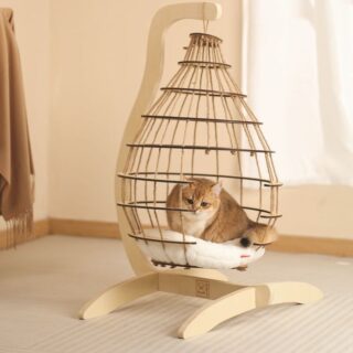M-PETS - CLOUD HANGING CAT BED WITH CUSHION