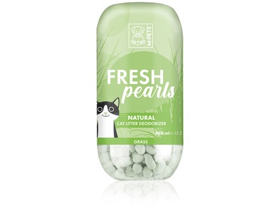M-PETS - FRESH PEARLS DEODORISER GRASS 450ML
