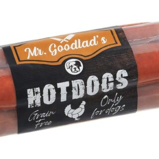 MR GOODLADS G.FREE CHICKEN HOTDOGS 220GR