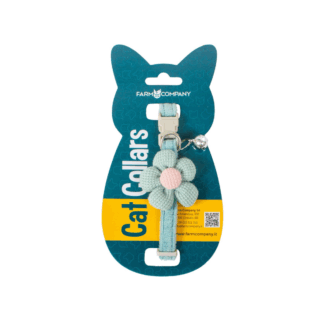 Soft Cat Collar with Bow safety buckle 10x30cm / Assorted Colors