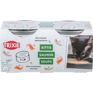 Trixie – Kittis Salmon Soup 4×80g