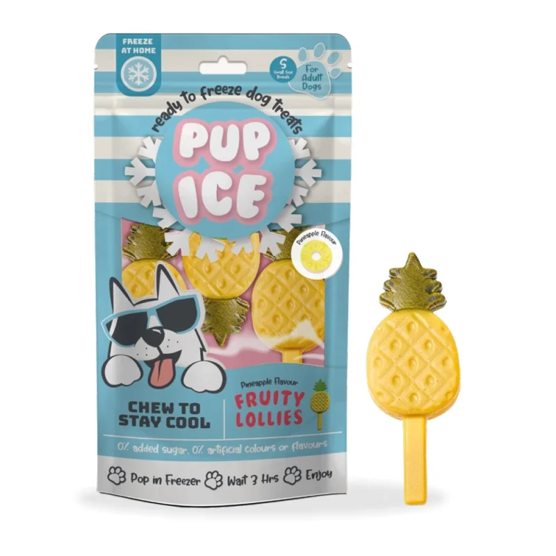 PUP ICE PINEAPPLE 90g / 3pcs