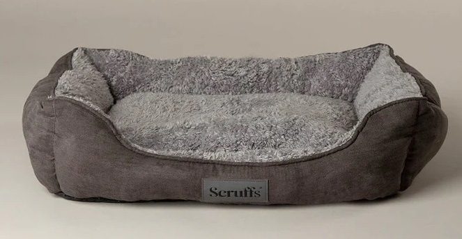 SCRUFFS - COSY GREY BOX BED L