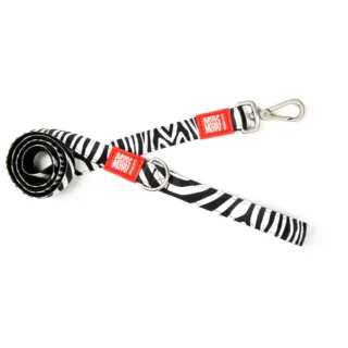 SHORT LEASH-MAGIC ZEBRA XS