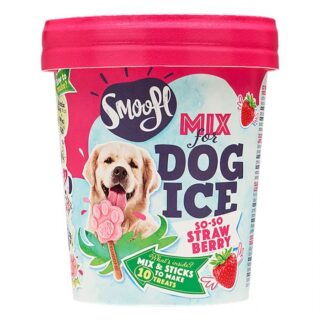 SMOOFL - STRAWBERRY MIX FOR DOG ICE CREAM