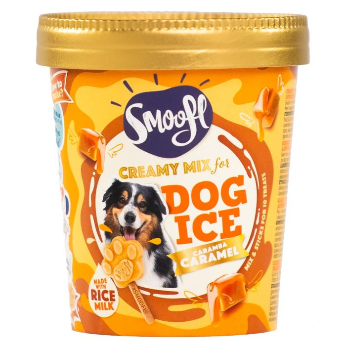 SMOOFL - CREAMY CARAMEL MIX FOR DOG ICE CREAM