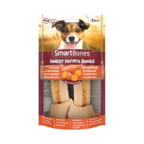 SmartBones Medium Sweet Potato 2pcs