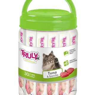 TRULY - CREAMY LICKABLES TUNA & BONITO 420GR