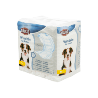Diapers for male dogs, M–L, 12 pcs