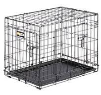 DOG IN 90 NERO BOX 93x58x62.5cm