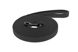 FUN FLAT LEASH 2CMX6M BLACK