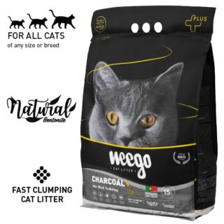 WEEGO – CAT  LITTER PLUS+ACTIVE CHARCOAL