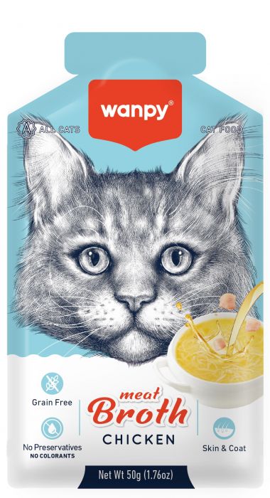 WANPY - MEAT BROTH CHICKEN 50gr