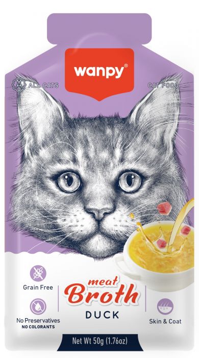 WANPY - MEAT BROTH DUCK 50gr