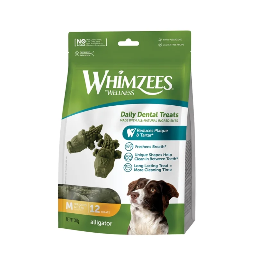 Whimzees Alligator Medium (12Pcs/360g)