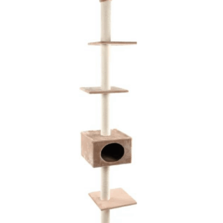 SCRATCH POLE BARWA BEIGE 35x35x263CM
